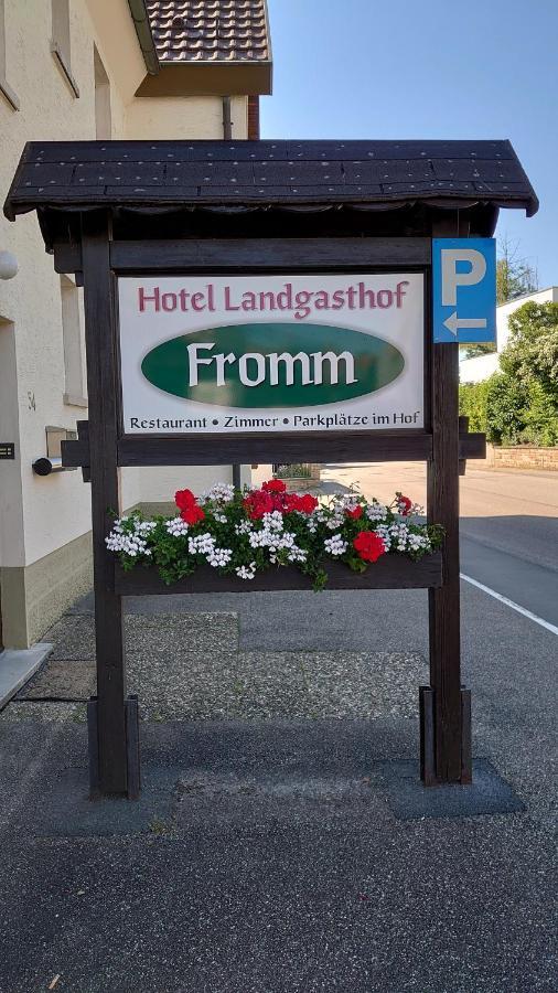 Hotel Landgasthof Fromm Untergruppenbach Dış mekan fotoğraf